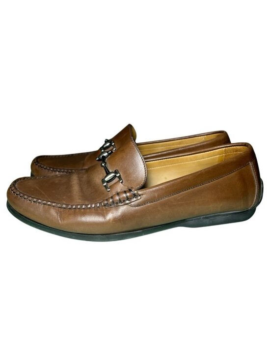 Peter Millar Crown Horse Bit Driving Loafers Brown MEOF11 Mens 9.5M Brazil 17643 main image 8